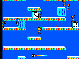 Teddy Boy Blues screenshot 3 for Sega Mark III
